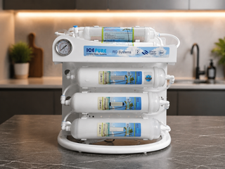 دستگاه تصفیه آب IcePure | ۶ مرحلهای اسمز معکوس پیشرفته