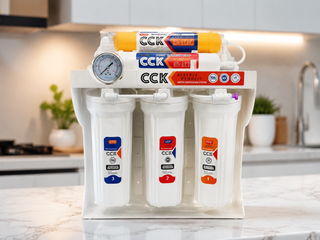 دستگاه تصفیه آب CCK مدل RO | مجهز به گیج فشار
