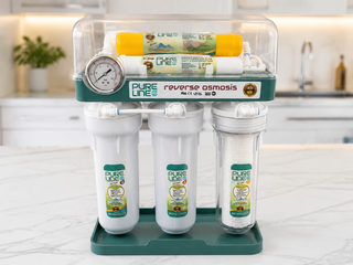 دستگاه تصفیه آب Pure Line مانومتردار | قابدار، نمایشگر فشار