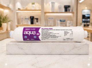 فیلتر آلکالاین و کربن نهایی Aqua Flow | مدل AQ-104، تنظیم pH آب