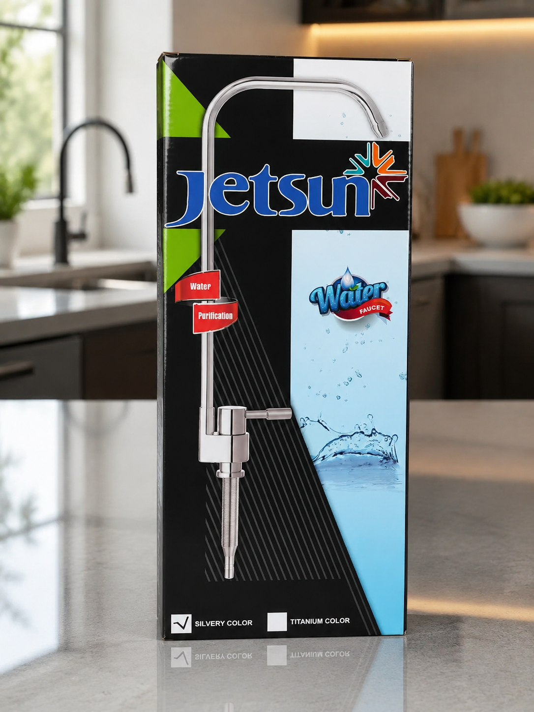 شیر برداشت تصفیه آب جت‌سان | Jetsun