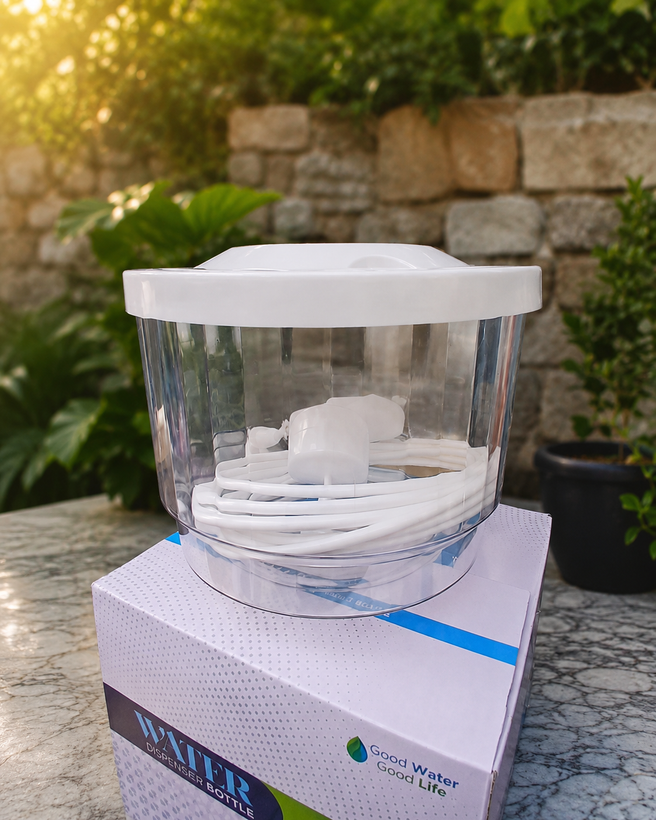 مخزن آبسردکن شفاف شناوردار | مدل Water Dispenser Bottle